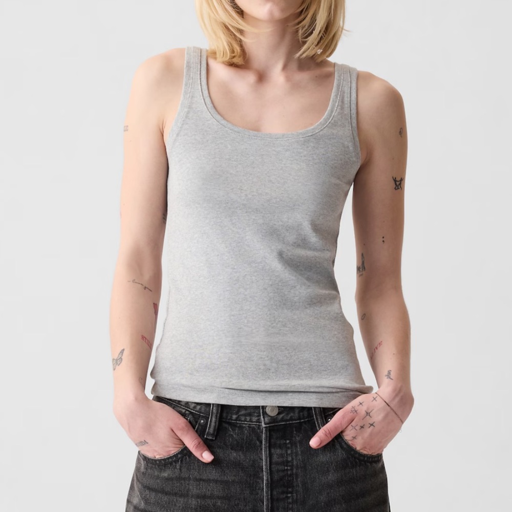 NWOT- Gap Modern Tank, Gray